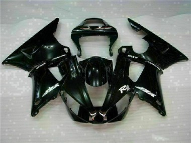 Kit Completo Carenagem Yamaha R1 2000-2001 - Preto