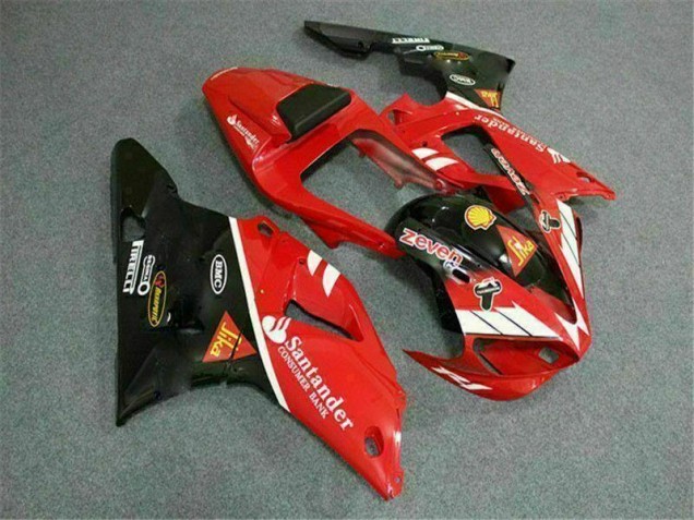 Kit Completo Carenagem Yamaha R1 2000-2001 - Vermelho Kit Completo Carenagem Yamaha R1 2000-2001 - Vermelho