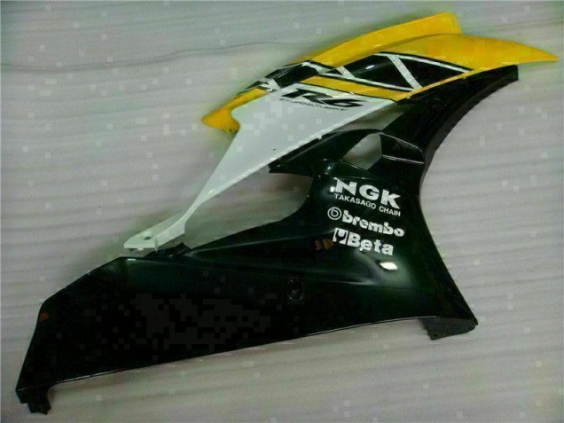 Kit Completo Carenagem Yamaha R6 2006-2007 - Amarelo Preto Kit Completo Carenagem Yamaha R6 2006-2007 - Amarelo Preto