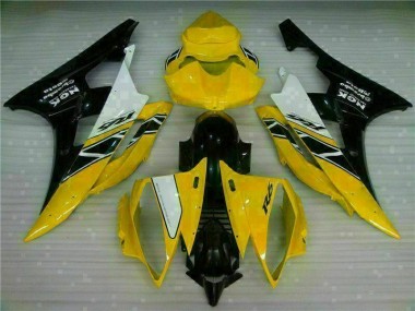 Kit Completo Carenagem Yamaha R6 2006-2007 - Amarelo Preto