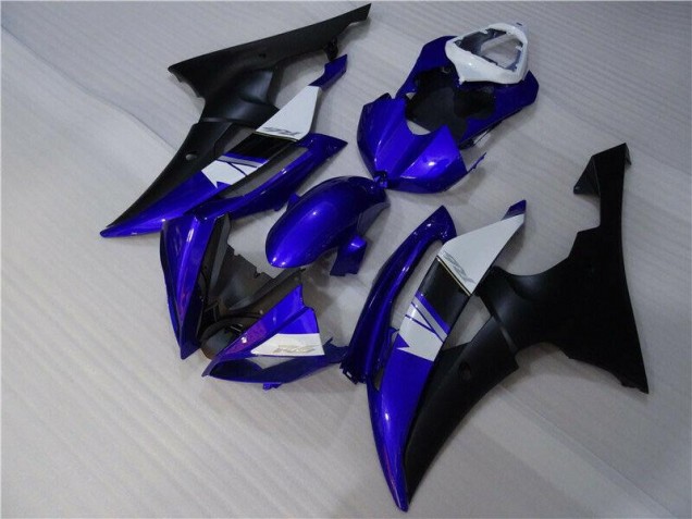 Kit Completo Carenagem Yamaha R6 2008-2016 - Azul Preto Kit Completo Carenagem Yamaha R6 2008-2016 - Azul Preto