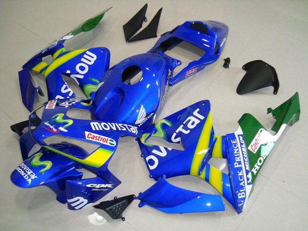 Kits Carenagem Honda CBR 600RR 2003-2004 - Movistar Kits Carenagem Honda CBR 600RR 2003-2004 - Movistar