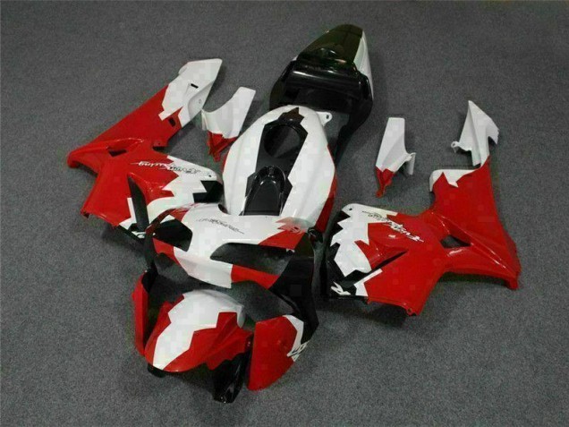Kits Carenagem Honda CBR 600RR 2003-2004 - Vermelho Branco Kits Carenagem Honda CBR 600RR 2003-2004 - Vermelho Branco