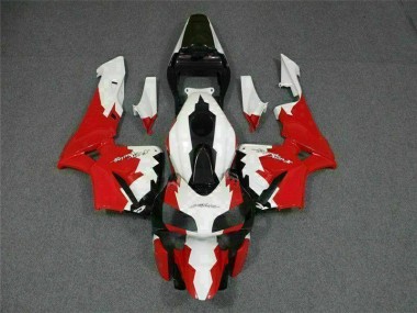 Kits Carenagem Honda CBR 600RR 2003-2004 - Vermelho Branco