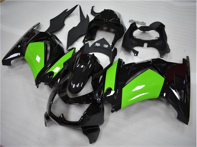 Kits Carenagem Kawasaki EX250 2008-2012 - Preto Verde