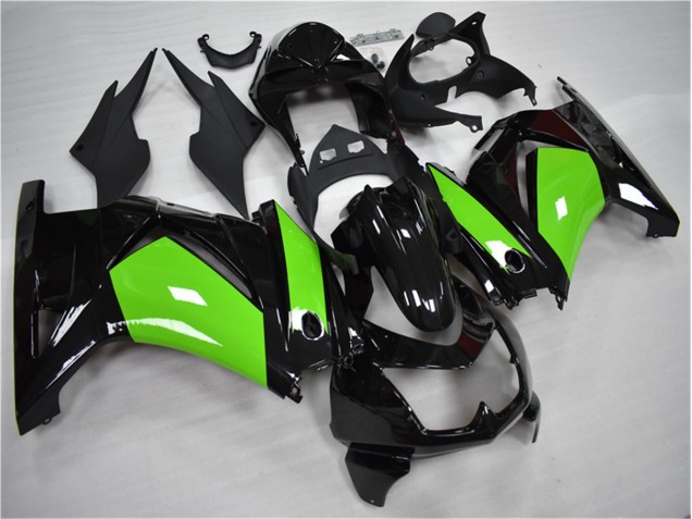 Kits Carenagem Kawasaki EX250 2008-2012 - Preto Verde