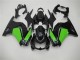 Kits Carenagem Kawasaki EX250 2008-2012 - Preto Verde