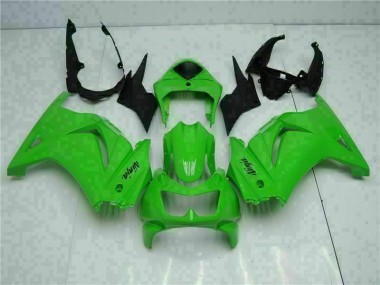 Kits Carenagem Kawasaki EX250 2008-2012 - Verde Preto Ninja
