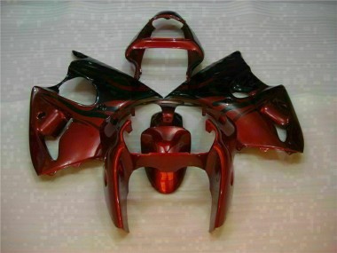 Kits Carenagem Kawasaki ZX6R 2000-2002 - Vermelho