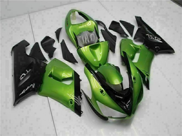 Kits Carenagem Kawasaki ZX6R 2005-2006 - Verde Kits Carenagem Kawasaki ZX6R 2005-2006 - Verde
