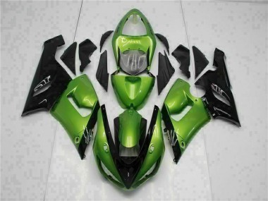 Kits Carenagem Kawasaki ZX6R 2005-2006 - Verde