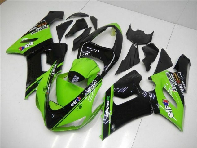 Kits Carenagem Kawasaki ZX6R 2005-2006 - Verde Kits Carenagem Kawasaki ZX6R 2005-2006 - Verde