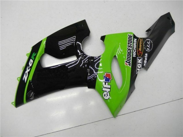 Kits Carenagem Kawasaki ZX6R 2005-2006 - Verde Kits Carenagem Kawasaki ZX6R 2005-2006 - Verde