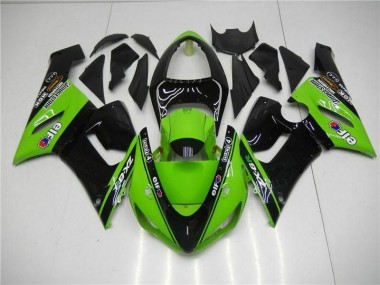 Kits Carenagem Kawasaki ZX6R 2005-2006 - Verde