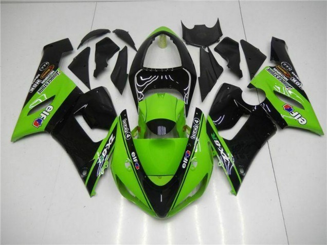 Kits Carenagem Kawasaki ZX6R 2005-2006 - Verde Kits Carenagem Kawasaki ZX6R 2005-2006 - Verde