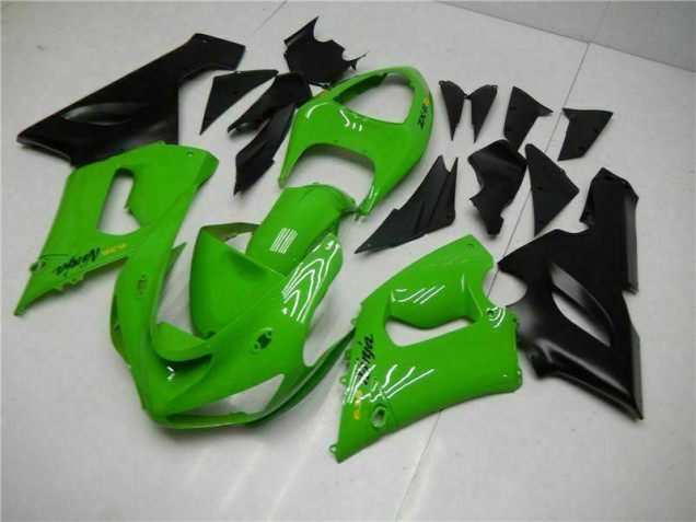 Kits Carenagem Kawasaki ZX6R 2005-2006 - Verde Kits Carenagem Kawasaki ZX6R 2005-2006 - Verde