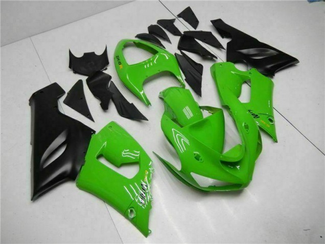 Kits Carenagem Kawasaki ZX6R 2005-2006 - Verde Kits Carenagem Kawasaki ZX6R 2005-2006 - Verde