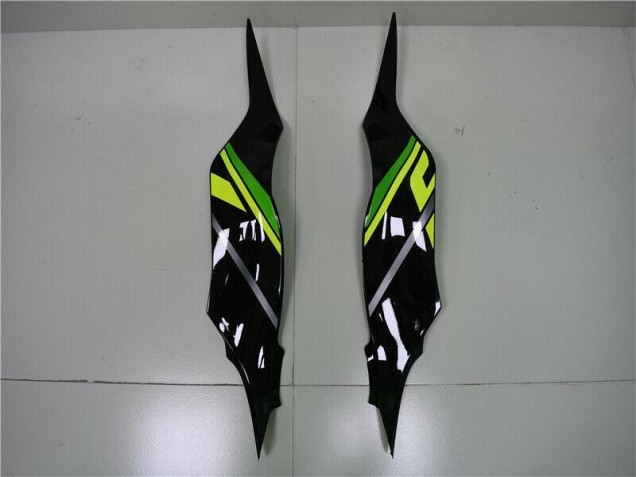Kits Carenagem Kawasaki ZX6R 2013-2018 - Verde Preto Kits Carenagem Kawasaki ZX6R 2013-2018 - Verde Preto
