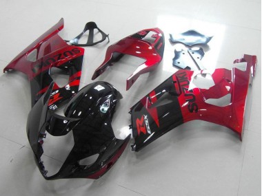 Kits Carenagem Suzuki GSXR 1000 K3 2003-2004 - Preto Vermelho