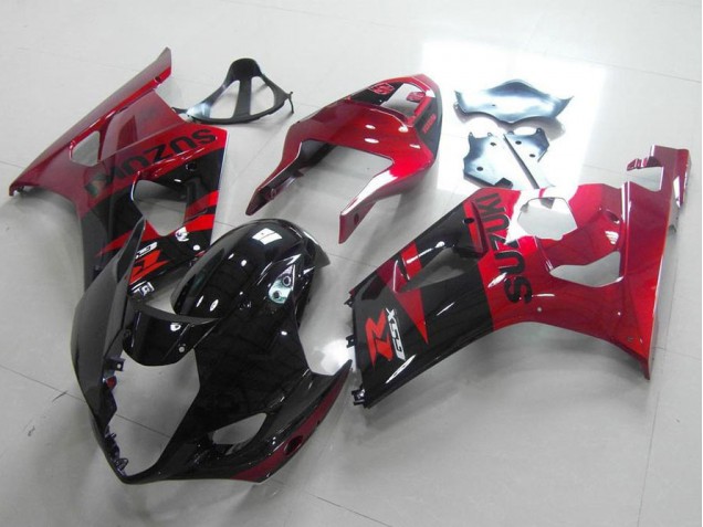Kits Carenagem Suzuki GSXR 1000 K3 2003-2004 - Preto Vermelho Kits Carenagem Suzuki GSXR 1000 K3 2003-2004 - Preto Vermelho