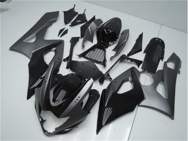Kits Carenagem Suzuki GSXR 1000 K5 2005-2006 - Cinzento Preto Kits Carenagem Suzuki GSXR 1000 K5 2005-2006 - Cinzento Preto