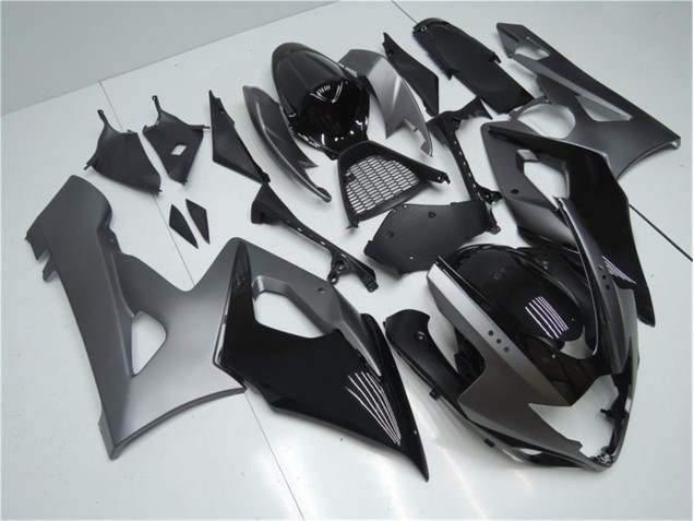 Kits Carenagem Suzuki GSXR 1000 K5 2005-2006 - Cinzento Preto Kits Carenagem Suzuki GSXR 1000 K5 2005-2006 - Cinzento Preto