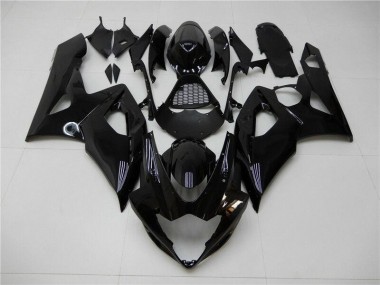 Kits Carenagem Suzuki GSXR 1000 K5 2005-2006 - Preto Brilhante