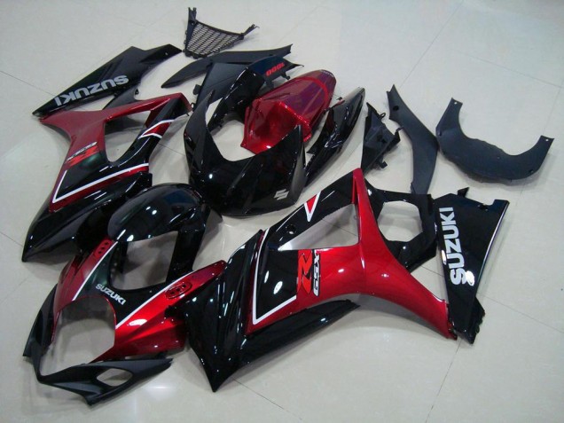 Kits Carenagem Suzuki GSXR 1000 K7 2007-2008 - Vermelho Preto Kits Carenagem Suzuki GSXR 1000 K7 2007-2008 - Vermelho Preto