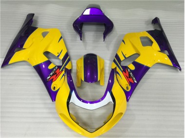 Kits Carenagem Suzuki GSXR 600 / 750 K4 2004-2005 - Amarelo