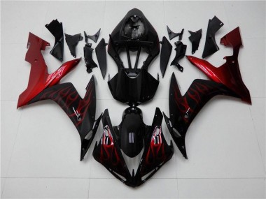 Kits Carenagem Yamaha R1 2004-2006 - Vermelho Preto