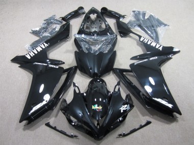 Kits Carenagem Yamaha R1 2007-2008 - Preto Branco Decalque