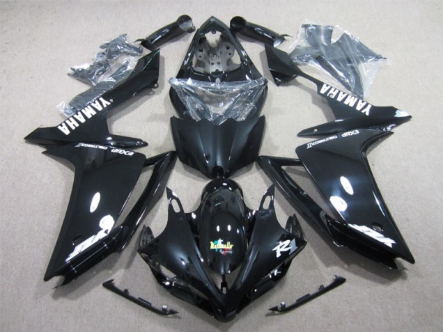 Kits Carenagem Yamaha R1 2007-2008 - Preto Branco Decalque Kits Carenagem Yamaha R1 2007-2008 - Preto Branco Decalque