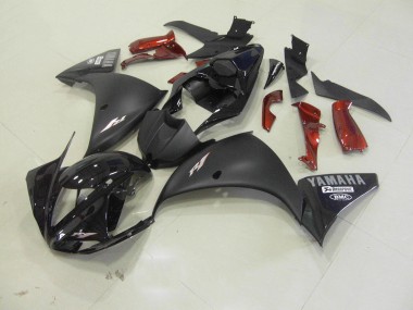 Kits Carenagem Yamaha R1 2009-2011 - Preto Fosco