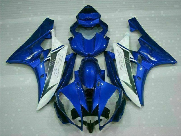 Kits Carenagem Yamaha R6 2006-2007 - Azul Branco Kits Carenagem Yamaha R6 2006-2007 - Azul Branco