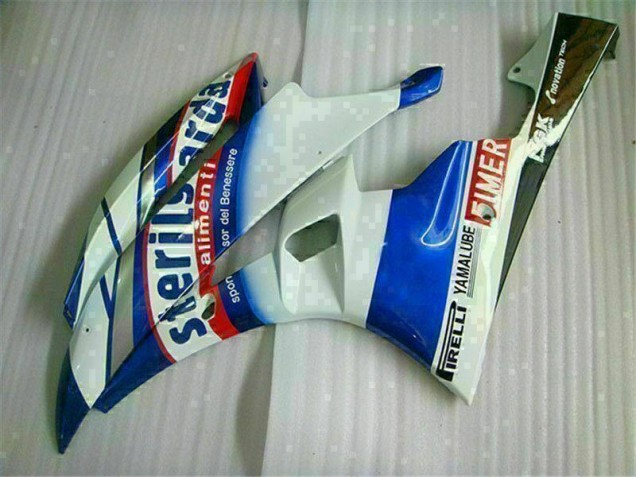 Kits Carenagem Yamaha R6 2006-2007 - Branco Azul Kits Carenagem Yamaha R6 2006-2007 - Branco Azul