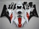 Kits Carenagem Yamaha R6 2006-2007 - Vermelho Branco Preto Kits Carenagem Yamaha R6 2006-2007 - Vermelho Branco Preto