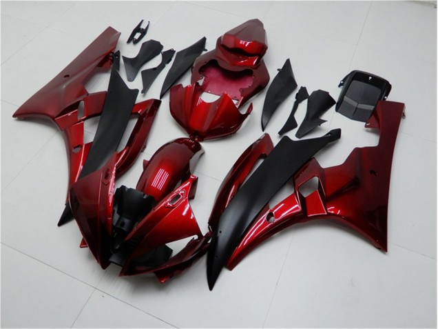 Kits Carenagem Yamaha R6 2006-2007 - Vermelho Preto Kits Carenagem Yamaha R6 2006-2007 - Vermelho Preto
