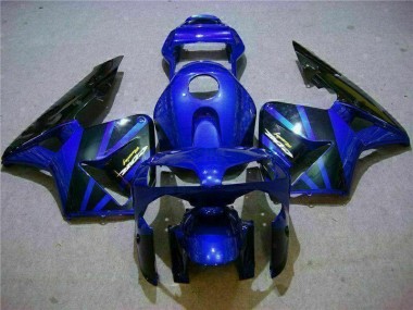 Kits Completo Carenagem Honda CBR 600RR 2003-2004 - Azul