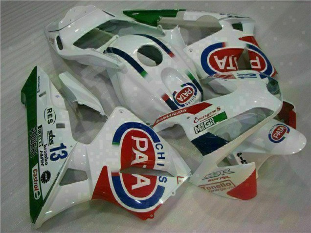 Kits Completo Carenagem Honda CBR 600RR 2003-2004 - Branco Kits Completo Carenagem Honda CBR 600RR 2003-2004 - Branco