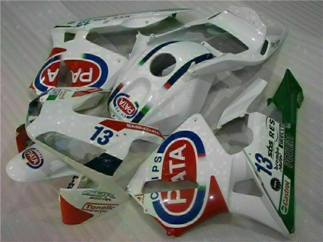 Kits Completo Carenagem Honda CBR 600RR 2003-2004 - Branco Kits Completo Carenagem Honda CBR 600RR 2003-2004 - Branco