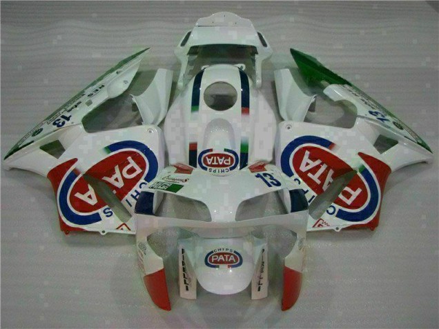 Kits Completo Carenagem Honda CBR 600RR 2003-2004 - Branco Kits Completo Carenagem Honda CBR 600RR 2003-2004 - Branco