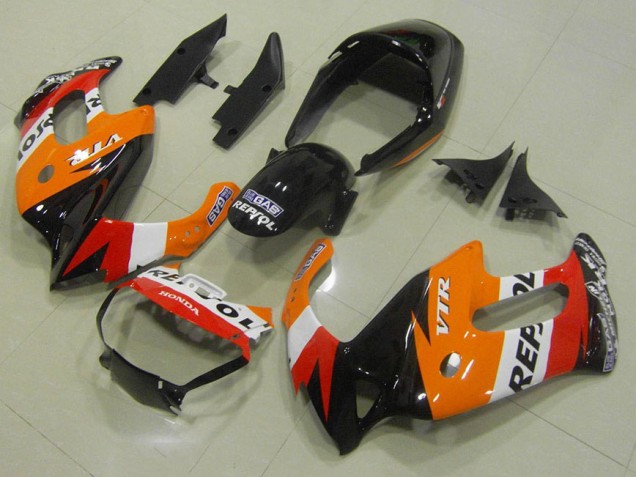 Kits Completo Carenagem Honda VTR 1000 F 1997-2005 - Repsol