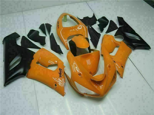 Kits Completo Carenagem Kawasaki ZX6R 2007-2008 - Laranja Kits Completo Carenagem Kawasaki ZX6R 2007-2008 - Laranja