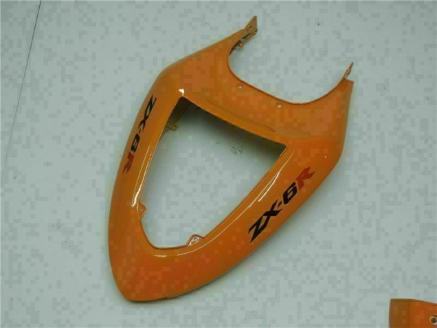 Kits Completo Carenagem Kawasaki ZX6R 2007-2008 - Laranja Kits Completo Carenagem Kawasaki ZX6R 2007-2008 - Laranja