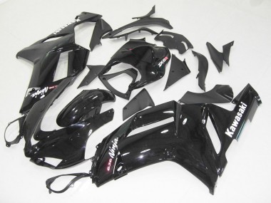 Kits Completo Carenagem Kawasaki ZX6R 2007-2008 - Preto Brilhante