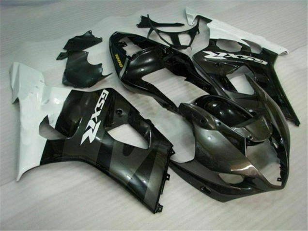 Kits Completo Carenagem Suzuki GSXR 1000 K3 2003-2004 - Branco Preto Kits Completo Carenagem Suzuki GSXR 1000 K3 2003-2004 - Branco Preto