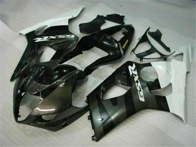 Kits Completo Carenagem Suzuki GSXR 1000 K3 2003-2004 - Branco Preto Kits Completo Carenagem Suzuki GSXR 1000 K3 2003-2004 - Branco Preto
