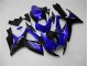 Kits Completo Carenagem Suzuki GSXR 600 / 750 K6 2006-2007 - Azul Preto Kits Completo Carenagem Suzuki GSXR 600 / 750 K6 2006-2007 - Azul Preto