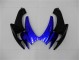 Kits Completo Carenagem Suzuki GSXR 600 / 750 K6 2006-2007 - Azul Preto Kits Completo Carenagem Suzuki GSXR 600 / 750 K6 2006-2007 - Azul Preto