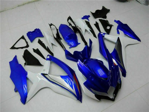 Kits Completo Carenagem Suzuki GSXR 600 / 750 K8 2008-2010 - Azul Branco Kits Completo Carenagem Suzuki GSXR 600 / 750 K8 2008-2010 - Azul Branco